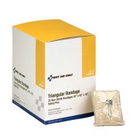 Triangular sling/bandage with 2 safety pins - 20 per box