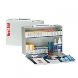 2 Shelf First Aid ANSI B+ Metal Cabinet