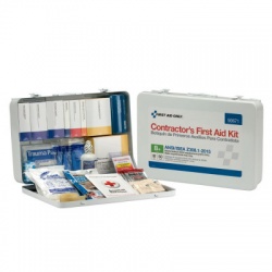 50 Person Contractor ANSI B+ First Aid Kit, Metal Case