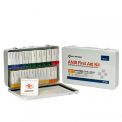 36 Unit First Aid Kit, ANSI A+, Metal Case