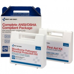 25 Person Complete ANSI/OSHA Compliance Package (First Aid and BBP)