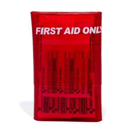 Red Mini First Aid Kit - 18 Piece