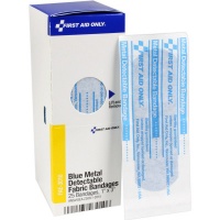 1" X 3" VISIBLE BLUE METAL DETECTABLE BANDAGES, 25 each - SmartTab™