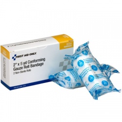Conforming gauze roll bandage, 2"x4.1 yd.