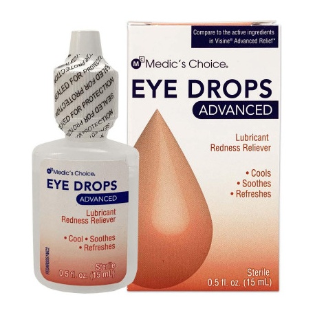 Medic's Choice Advanced Relief Eye Drops - 1 Each