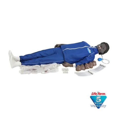 The CPARLENE® Full Mannequin w/ Electronic Connections - Black