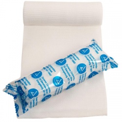 CONFORMING GAUZE ROLL BANDAGE, NON-STERILE 4" X 4.1 YD. - 1 EACH
