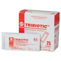 Triple Antibiotic Ointment, 25 per box, .5gm