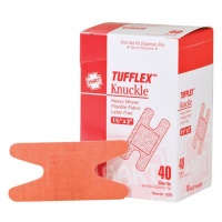 1-1/2"x3" Heavy Woven Knuckle Bandage, 40 Per Box