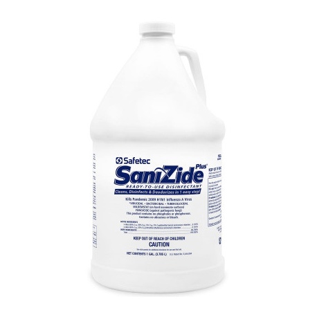 SaniZide™ germicidal solution, 1 gallon refill