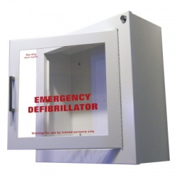 AED Wall Cabinet - Surface mount with Alarm