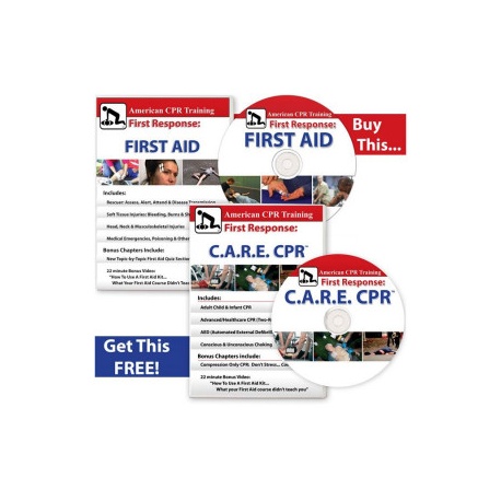 BOGO: THE FIRST AID VIDEO + C.A.R.E.™ CPR DVDS