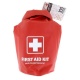 ALL PURPOSE FIRST AID KIT, WATERPROOF DRY SACK, RED, 100 PIECES