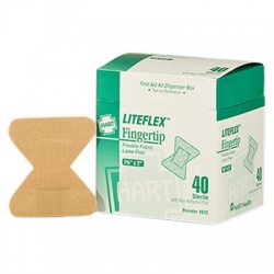 Fingertip Woven Adhesive Bandages, 40/BX