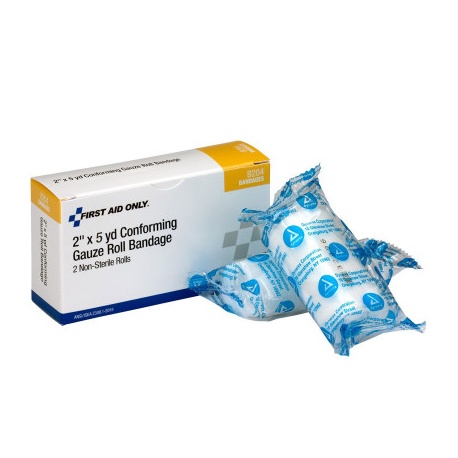 Conforming gauze roll bandage, 2"x4.1 yd. 2 per box/Case of 10 $2.64 each