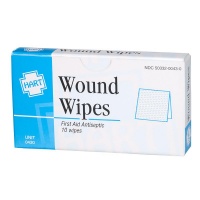 BZK Antiseptic Wipes, 10 wipes per box