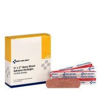 3/4"x3" Fabric bandage - 100 bandages per dispenser box Case of 12 @ $7.25 ea.