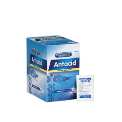 Antacid tablets, (sugar free), 2 per pack - 250 per box/Case of 12 $14.40 each