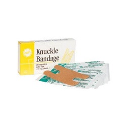 Knuckle Adhesive Bandages, Woven, 8 per box