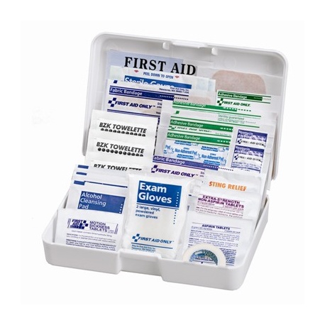 Auto First Aid Kit, 41 Pieces - Medium Case of 20 @ $8.18 ea.