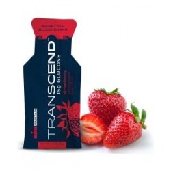 Transcend 15g Glucose Gel, Strawberry, 3-Pack
