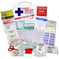 Bulk First Aid Kit, Plastic, 79 Pieces, ANSI A, 25 Person
