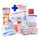 Bulk First Aid Kit, Plastic, 198 Pieces, ANSI B, 50 Person