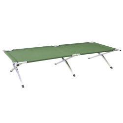 Camping Military Outdoors Bed Cot – Heavy Duty, Durable w/ Carry Storage Bag, 350 lbs