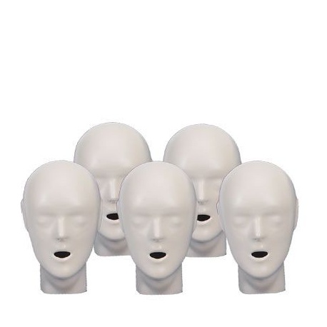 5-pack Adult/Child heads -Tan