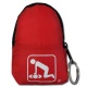 CPR BeltLoop/KeyChain BackPack: RED - Shield-Gloves-Wipe