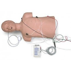 Defibrillation / CPR Training Manikin w/ Carry Bag