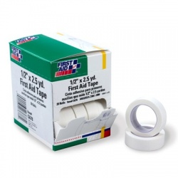 1/2"x2.5 yd. First aid tape roll - 20 per box