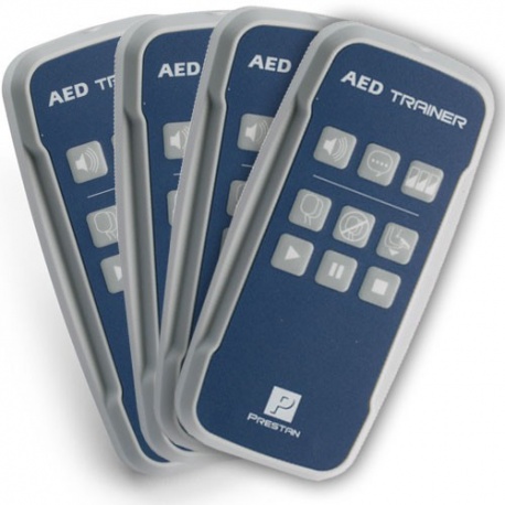 Prestan Professional AED Trainer Remote, 4 Pack