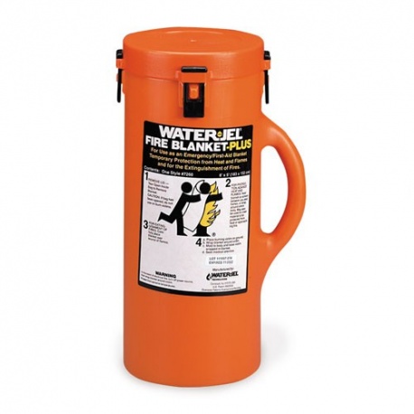6'x5' Water-Jel® Fire Blanket-Plus in canister