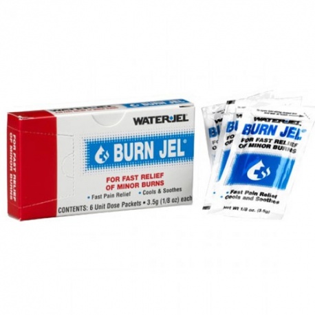 Water Jel Burn Relief - 3.5 gram - 6 Per Box Case of 100 @ $5.73 ea.