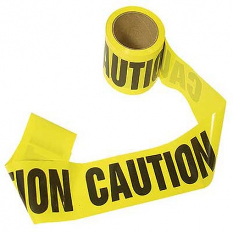 Barricade Tape 1000’ ( Caution)