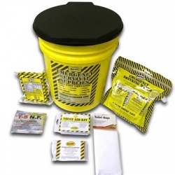 Economy Emergency Kit-1 Person - Honey Bucket