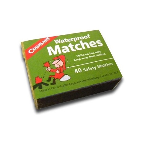 Waterproof Matches – Box of 50