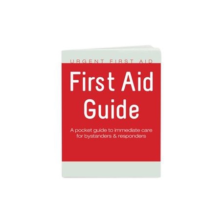 Urgent First Aid Guide with CPR & AED - 52 Pages