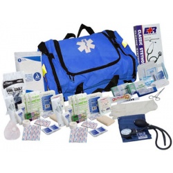 Urgent First Aid™ First Responder Kit - 151 Pieces - Blue