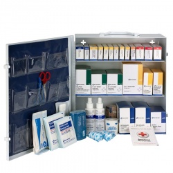 3 Shelf First Aid ANSI B+ Metal Cabinet, without Meds