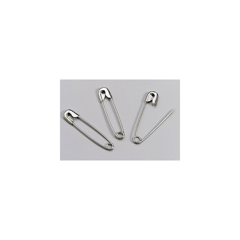 2 Safety pins, MEDIUM - 144 per package, wholesale case pricing, first aid  kit, first aid