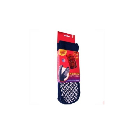 MEDIUM (Women's) - Slipper Sock w/ Warmers 1 pair by Heat Factory