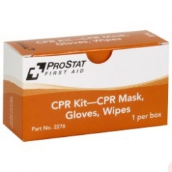 CPR KIT – CPR Mask, Gloves, Wipes, 1 Per Box