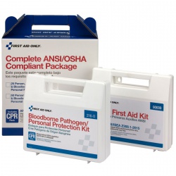 50 Person Complete ANSI/OSHA Compliance Package (First Aid and BBP)