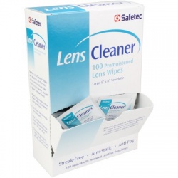 Lens Cleaner Wipes, 100 per box