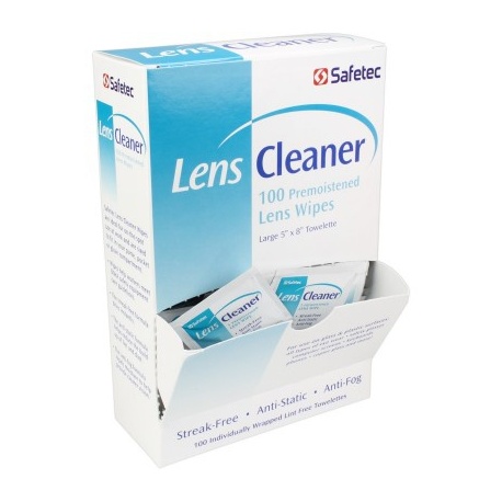 Lens Cleaner Wipes, 100 per box