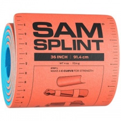 4-1/4"x36" Sam splint, reusable, waterproof