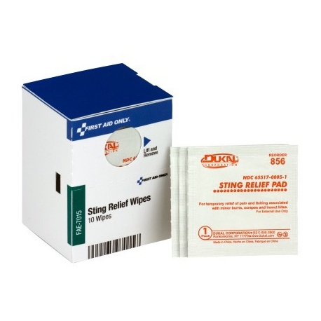 INSECT STING RELIEF PACKETS, 10 each - SmartTab™