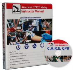 American CPR Training Instructor Manual w/ C.A.R.E DVD